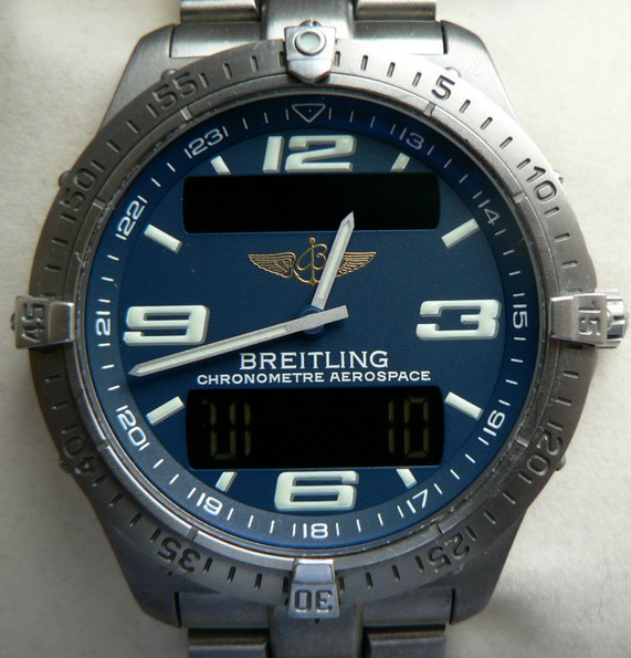 et si vous deviez choisir une quartz? Breitling Aerospace B75 1